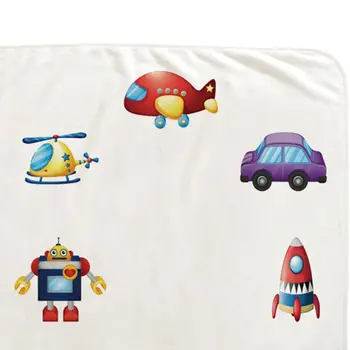 

Baby Monthly Record Growth Milestone Blanket Traffic Car Patten Photography Prop GXMB