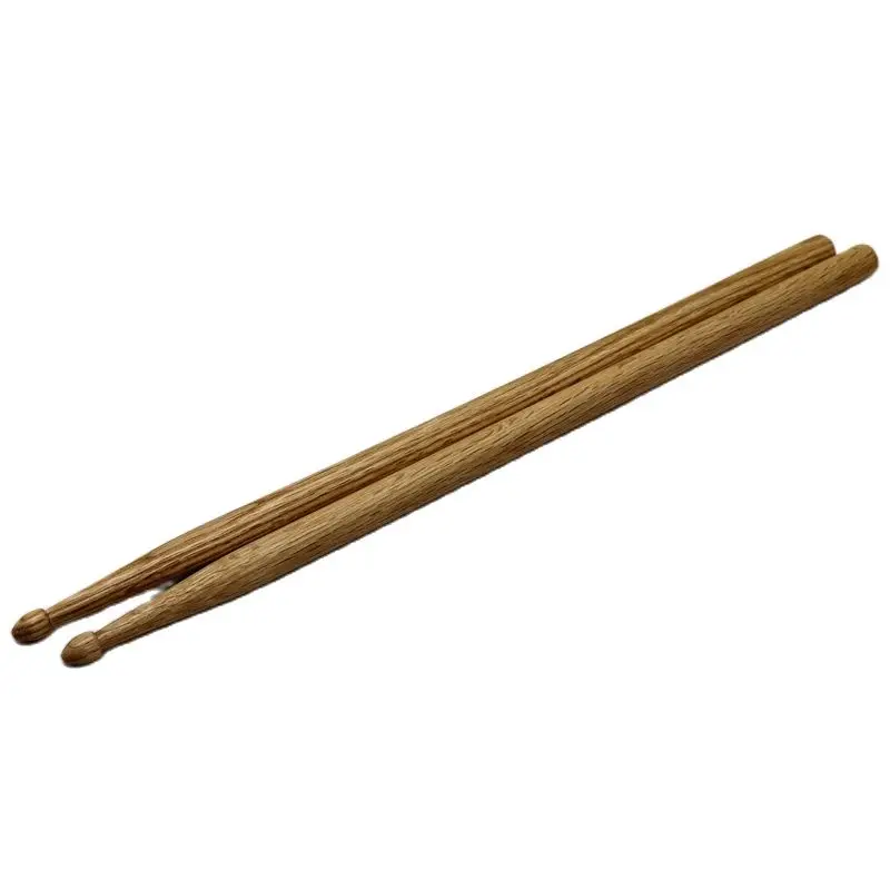 1 Pair 2B OAK Drum Stick Music Band Wood Color 2b Stick Drumsticks Drummer Good Quality drum sticks drum accessories