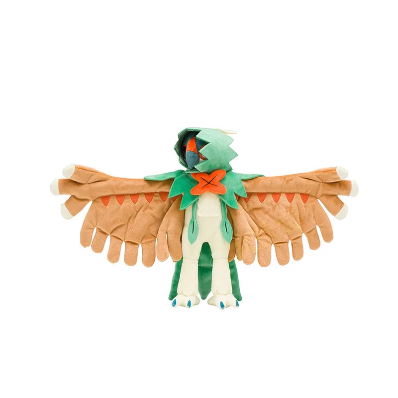 TAKARA TOMY Покемон кукла кошка птица Litten Figurew PP Хлопок чучело животных Rowlet подарки для детей