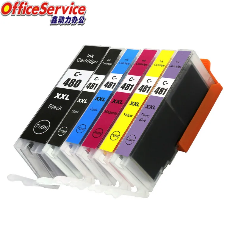 PGI-480 CLI-481 PGI480XL CLI481 Compatible ink Cartridge For Canon suit for TS8140 TS9140 TR7540 TR8540 TS6140 TS704 printer | Компьютеры