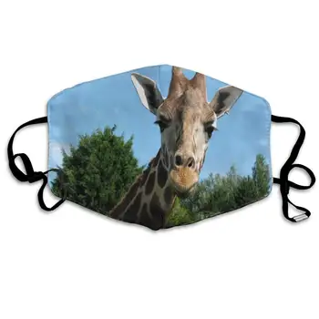 

Dustproof Washable Reusable Giraffe Cute Mouth Cover Mask Protective Warm Windproof Mask