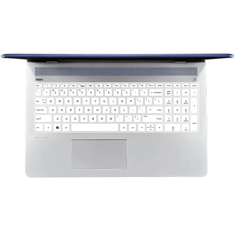 Cover Per Tastiera In Silicone Per Computer Portatili HP Da 17,3", 17-cn0010nr 17-cn0013dx 17-cn0020nr 17-cn0021nr 17-cn0025nr 17-cn0033dx 17-cn0053cl 17-cp0013dx 17-cp0013dx 17-cn0053cl 7-CP0 025cl - 6