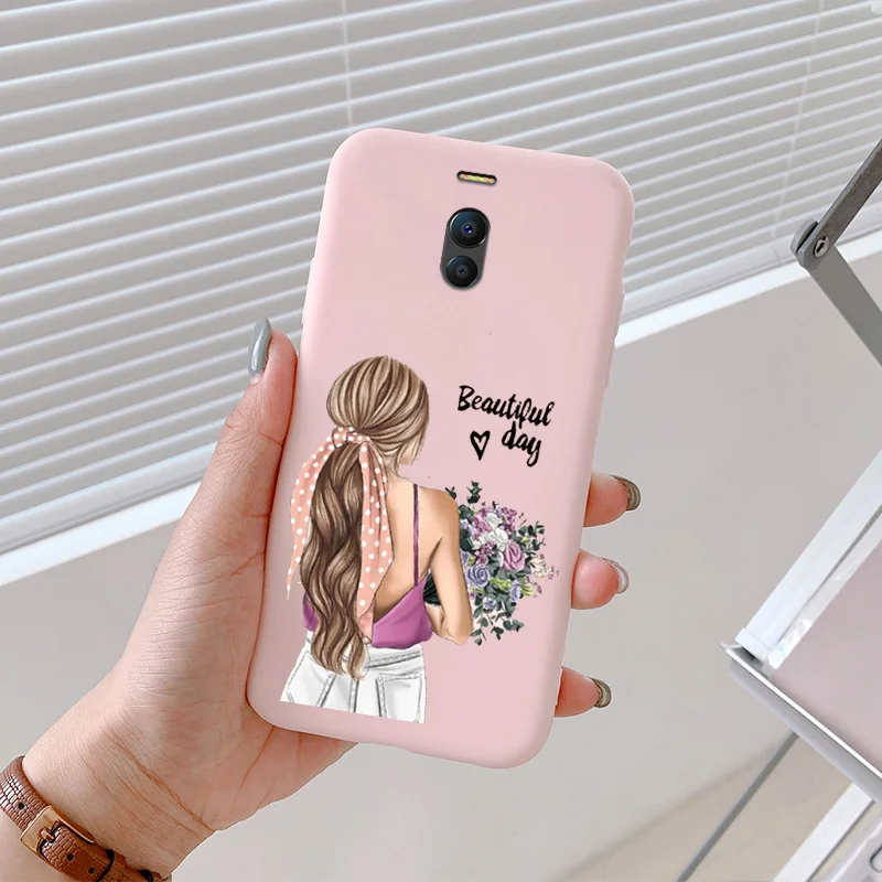 cases for meizu back For Meizu Note 3 5 6 Case Fashion Mother And Daughter Protective Shell Painted Soft Silicone Shockproof Phone Back Cover cases for meizu belt Cases For Meizu