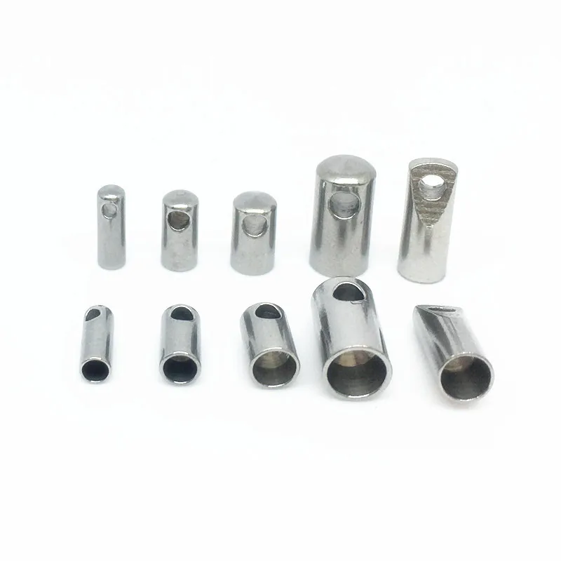 Sourcing Map Bola Cadena Conector, 2mm Bola Cadenas Cierre Crimpado