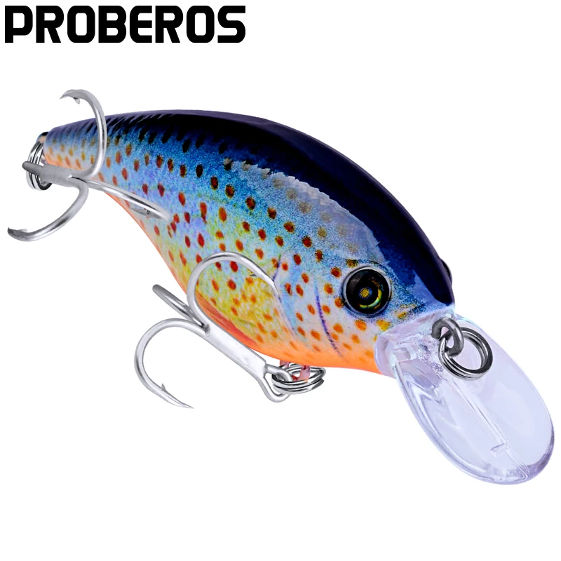 PROBEROS приманка рыболовные приманки 7 6 см 10 г Искусственные воблеры # крюк воблер