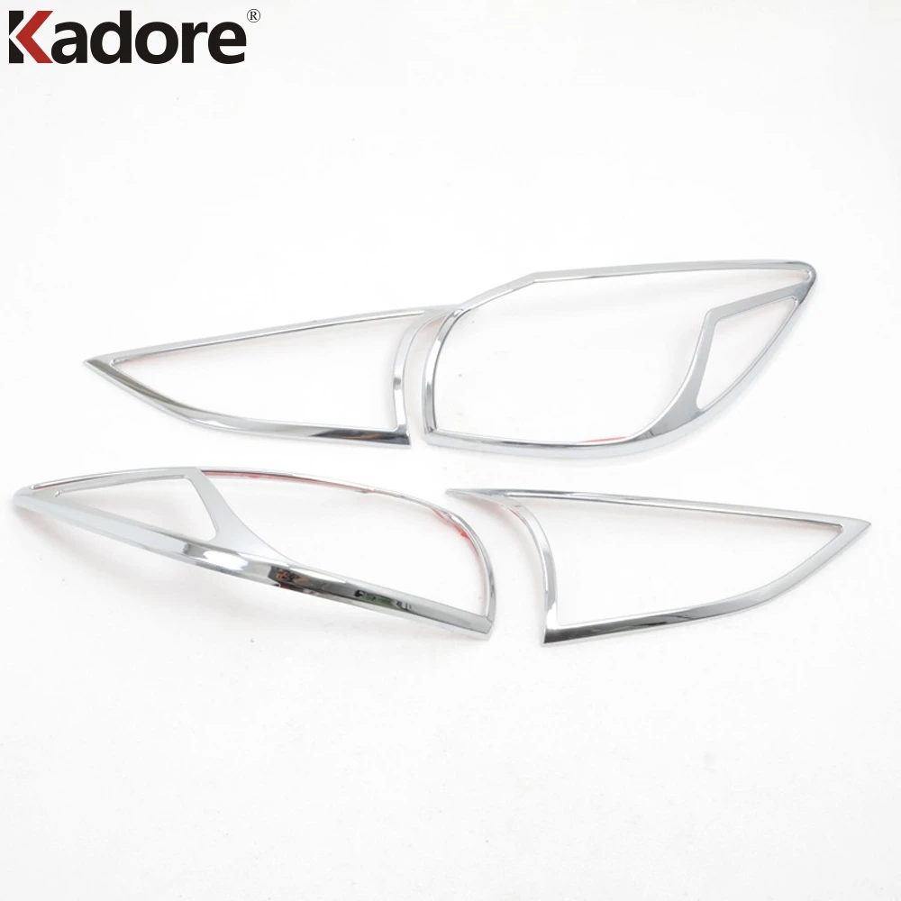 Накладка на заднюю фару для хэтчбека Mazda 3 M3 Axela 2014 2015 2016|tail light covers|chrome car accessorieschrome