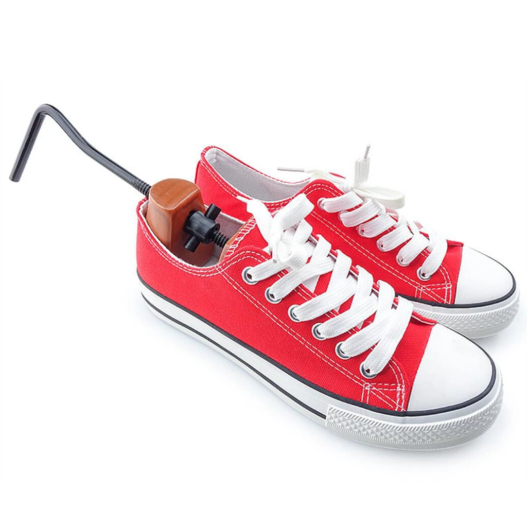 1pc Ladies Men Home Adjustable Two Way Cedar Wood Shoe Tree Stretcher Shaper