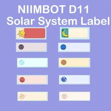 Étiquette autocollante niimbot D11 D110, étiquette autocollante étanche pour nom, stockage classifié, couleur, 【achetez en 5 et obtenez 30% de réduction 