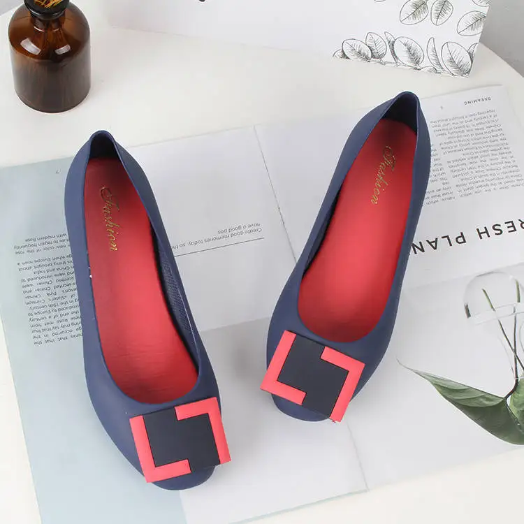 Cresfimix zapatos planos de mujer; Женская мода; удобная; прозрачная обувь на плоской подошке женская; красивый комплект одежды; сезон весна-лето; женская обувь без застежки; a377