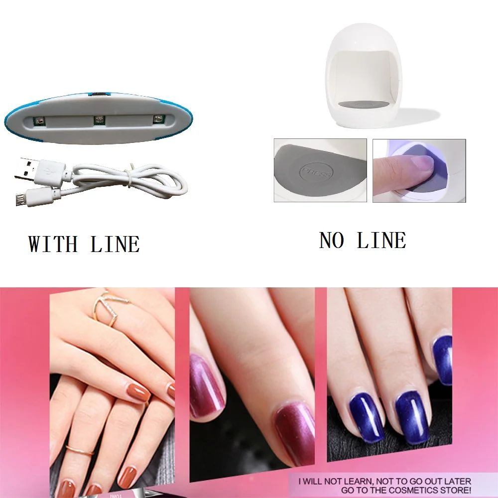 

Portable MINI USB Lamp for Manicure Nail Gel Dryer UV Lamp Dryer LED UV Nail Lamp Led Nail Light Nail Phototherapy Machine
