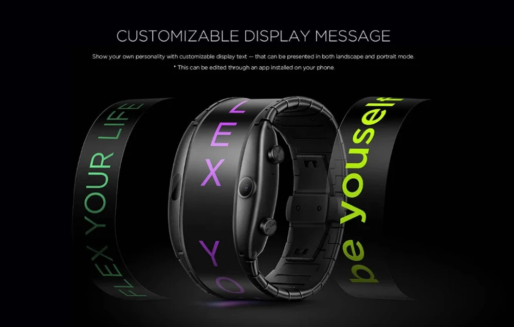 Original ZTE Nubia Alpha Wrist Watch Snapdragon Mobile Phone