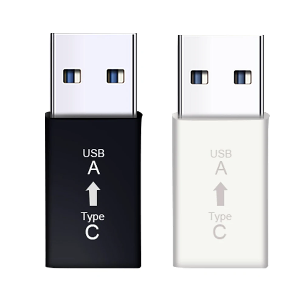 2PCS Ascromy Usb 3,0-type c usbc Otg адаптер конвертер type-c для samsung Galaxy S10 S9 Plus Xiaomi huawei One plus Usb c кабель - Цвет: 2PCS