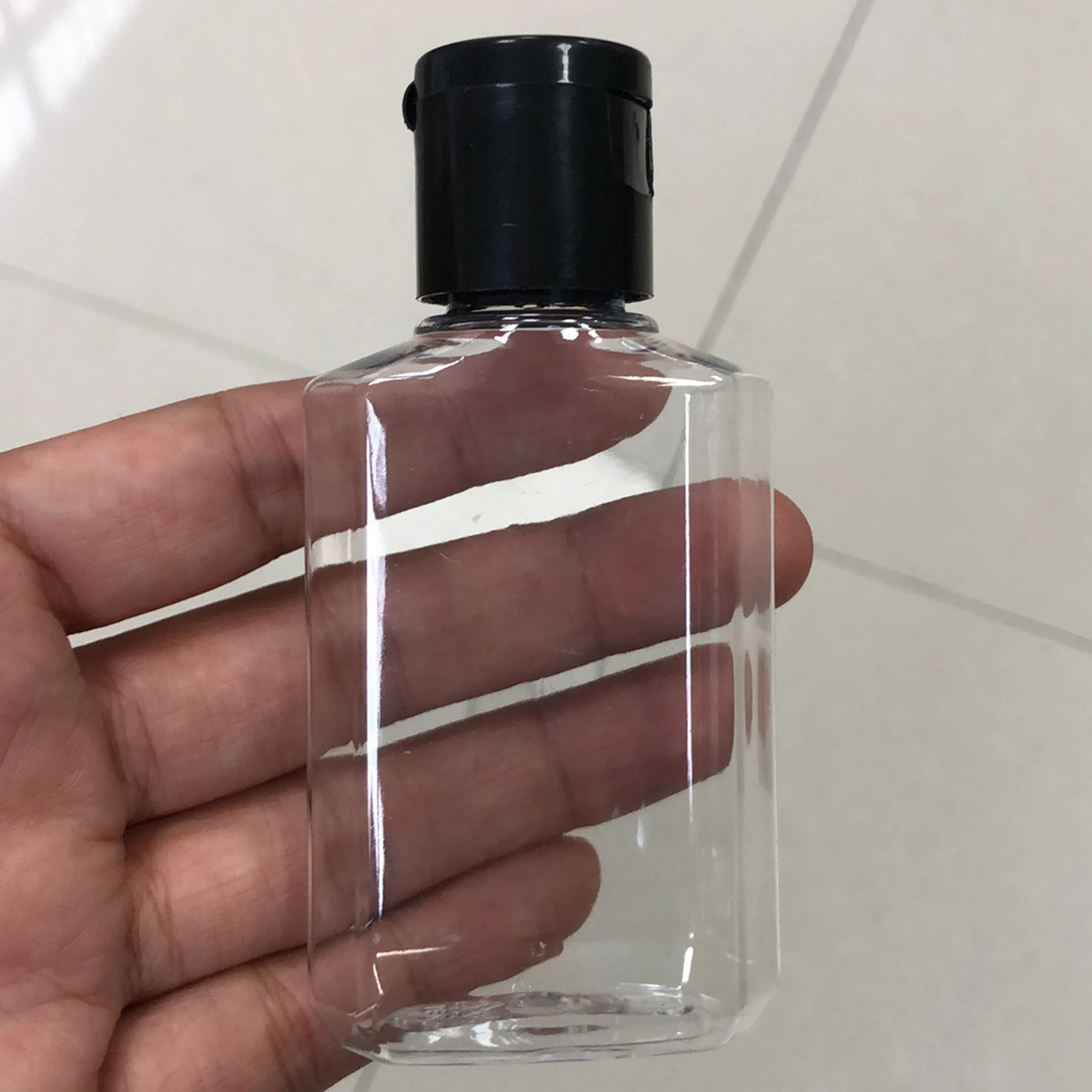 

80ml Plastic Clear Leak Proof Cosmetic Container Jars With Inner Liners And Lids For Lotions Travel Portable Make Up Tools