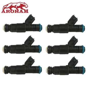 

6 Pcs High Quality 0280155784 04669938 fuel injector for Jeep Cherokee 99-01 Wrangler 99-04 Grand Cherokee 99-04 4.0L l6