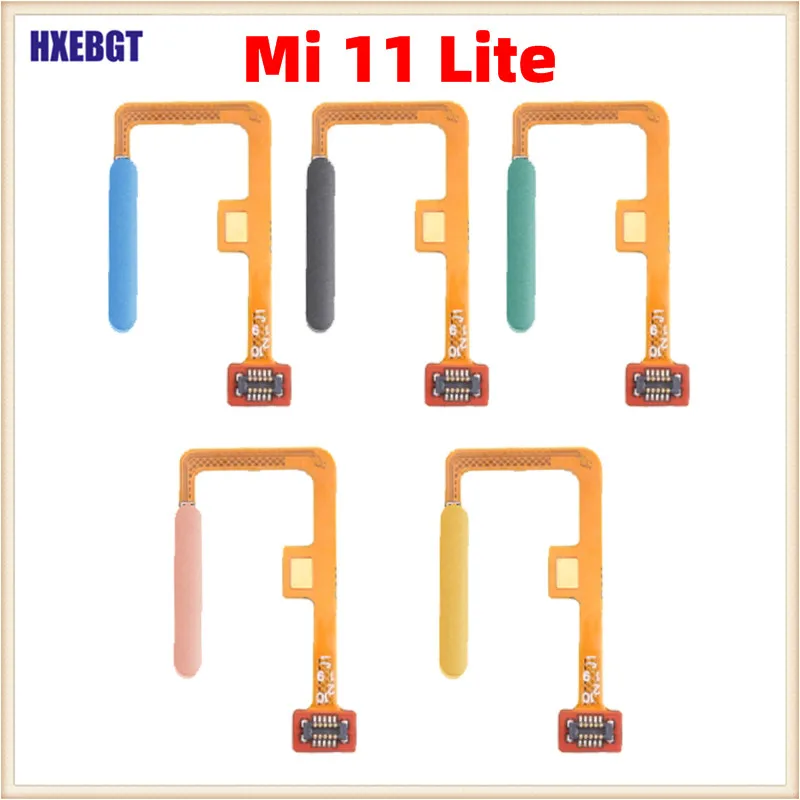 Гибкий кабель для сканера отпечатков пальцев Xiaomi Mi 11 Lite Mi11 | Мобильные телефоны и