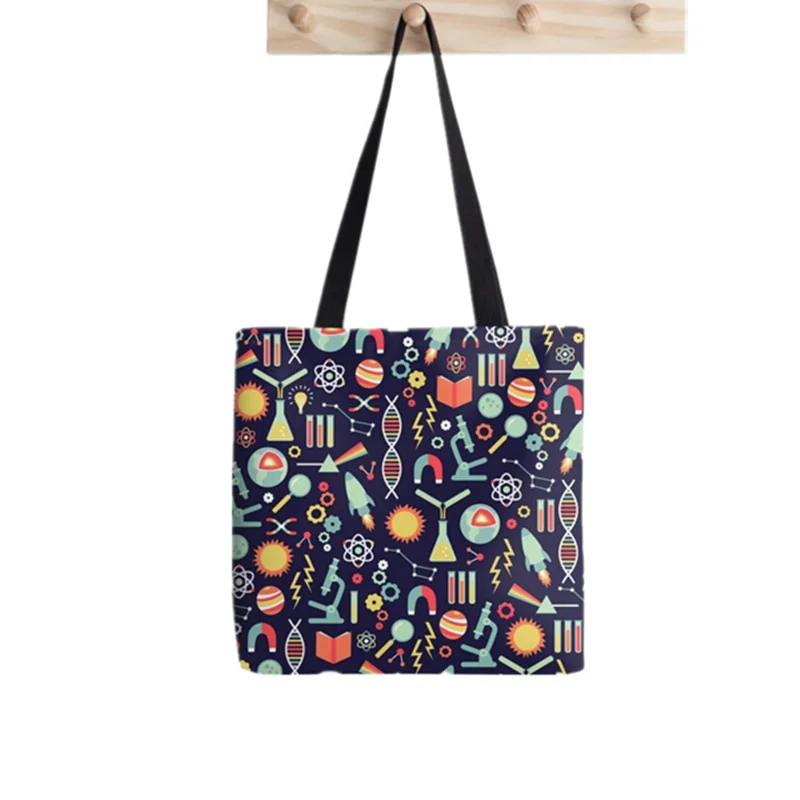 Shopper Sakura Matcha Tea Tote Bag Printed Tote Bag women Harajuku shopper handbag girl Shoulder shopping bag Lady Canvas Bag