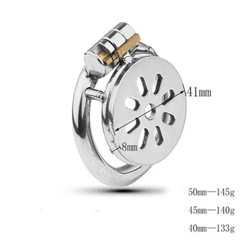 New Arrival Chastity Cage Penis Ring Urethral Plug Cock Dilator Sex Toys For Men Mastubators Penis Plug Dick Scrotum Stimulator 5