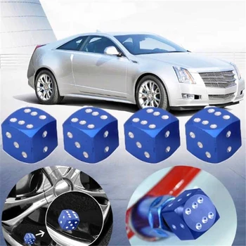 

4 Pcs Car Tire Colorful Aluminum Alloy American Scorpion Valve Cap Valve Dust Cover Car Tire Accessories