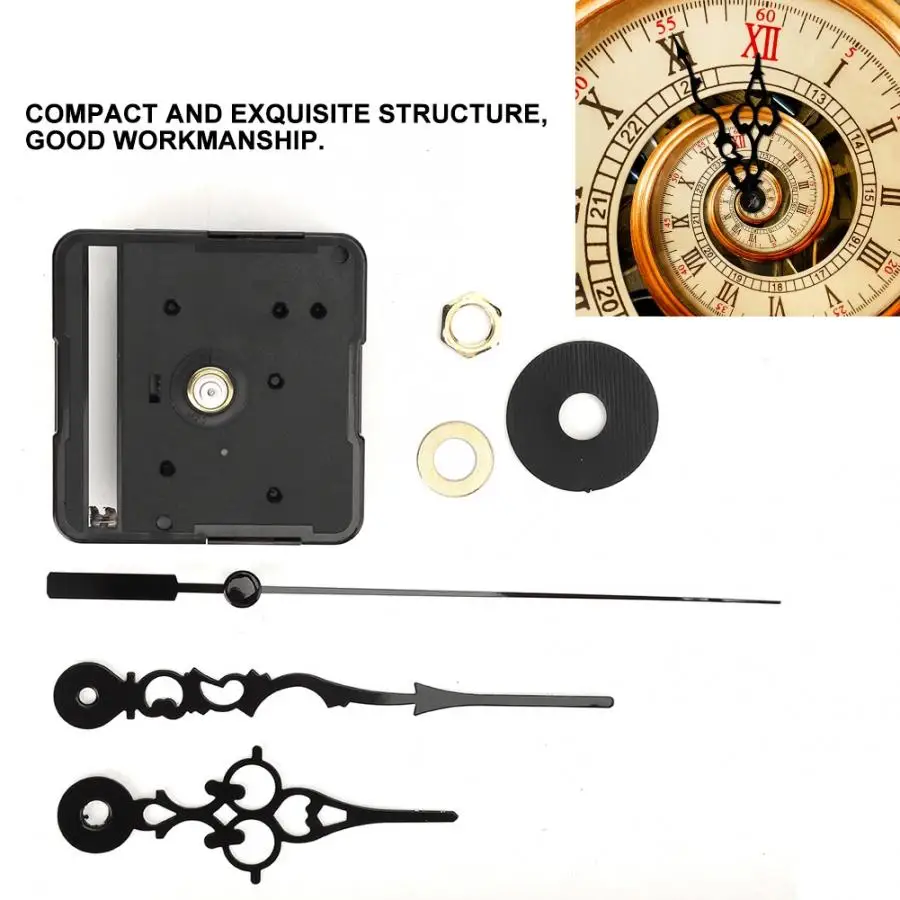 Три руки подметания секунд механизм для кварцевых часов сканирование бесшумные часы замена движения домашние часы Ремонт модифицированных частей