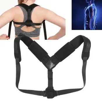 

Posture Corrector Adjustable Breathable Humpback Correction Posture Corrector Back Pain Relief with Shoulder Pad