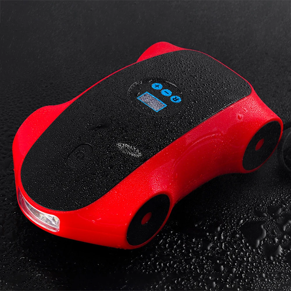 

LCD Screen Motorcycles Air Compressor Tyre Inflator LED Light Electric Digital Portable Car Bike Multifunctional Vehicle