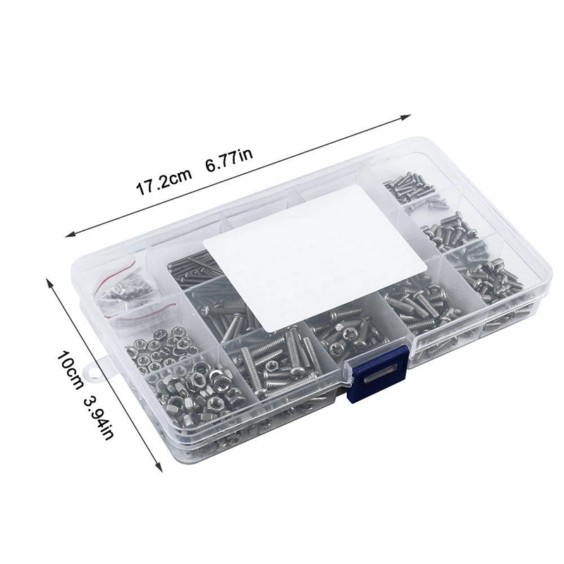 GYTB 480 шт./компл. M2 M2.5 M3 Din7985 Gb818 Сталь самонарезающие винты с плоскоконической головкой шурупы Phillips Винты кабельные наконечники в наборе для Hw028