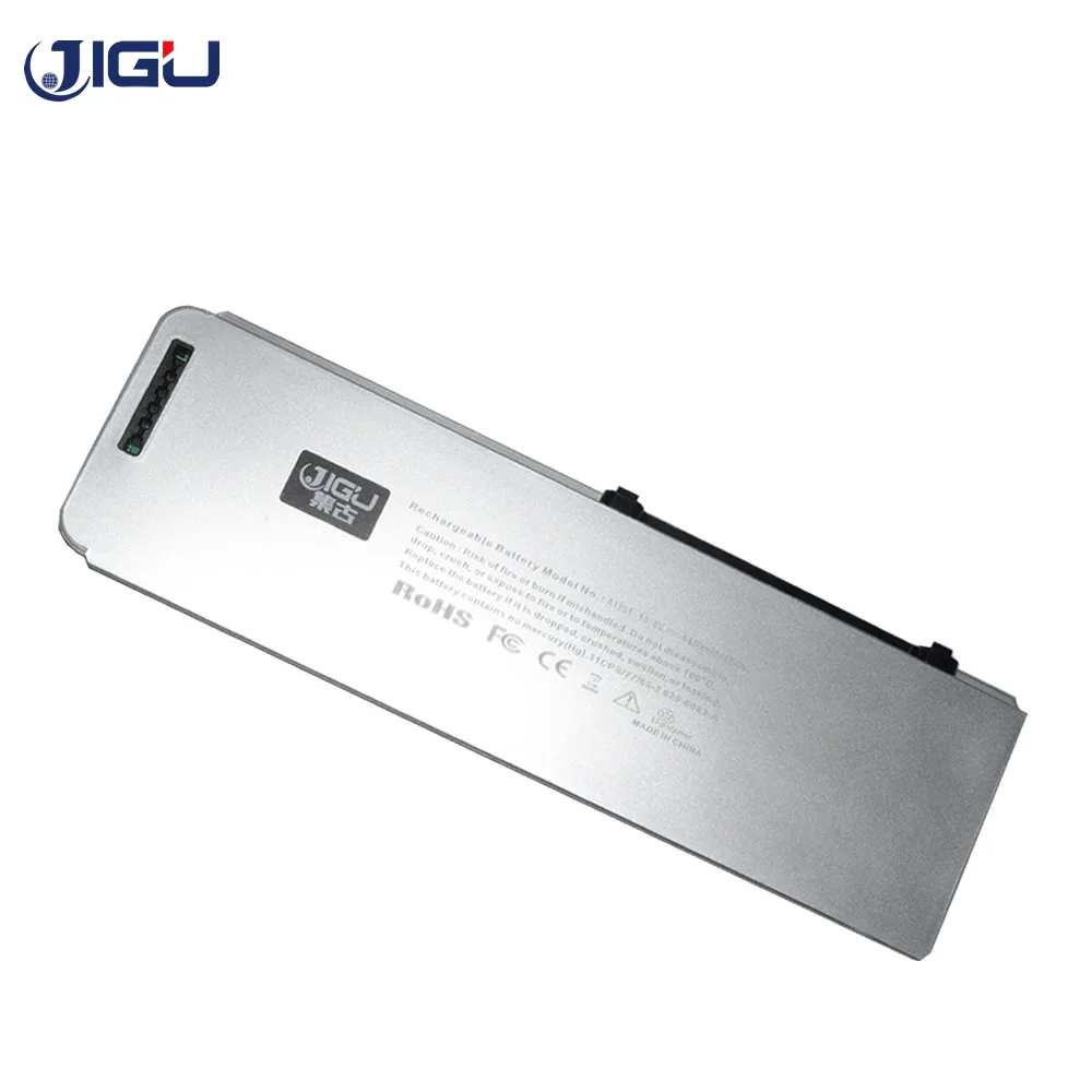 JIGU пластиковый корпус батареи для ноутбука MB772J/A MB471X/A для Apple MacBook Pro 1" MB470J/A MB772 MB772*/A A1281 A1286(версия 2008