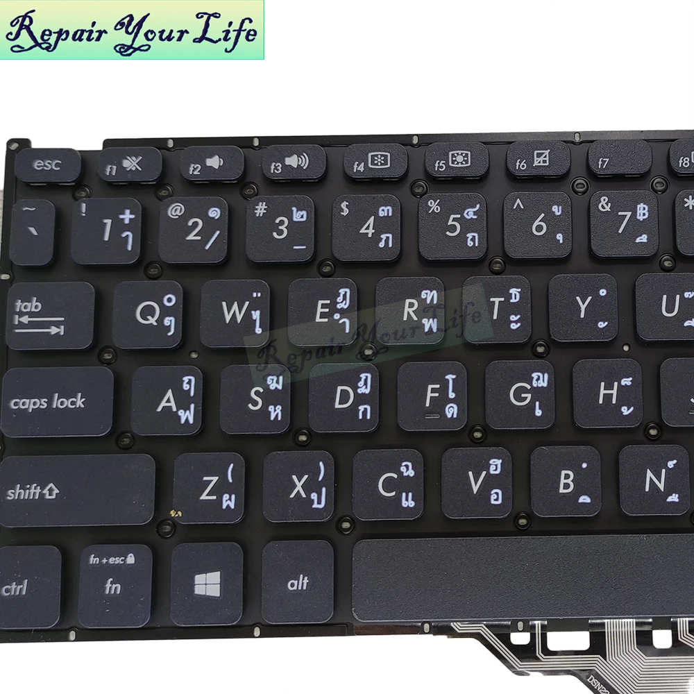 ü Ű X512 ASUS vivobook X512FA X512DA X512UA X512UB TI Thai Thailand black 0KNX0 1120US00 Ʈ KB new