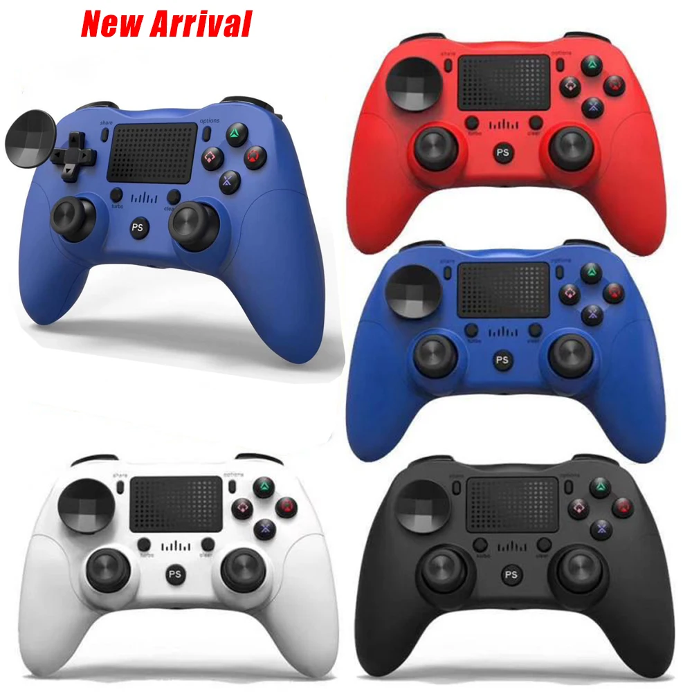 2019 беспроводной игровой контроллер Bluetooth для PS4 Двойной вибрационный Джойстик Геймпад для PS3 консоль для PlayStation 4 Замена|Геймпады| | АлиЭкспресс