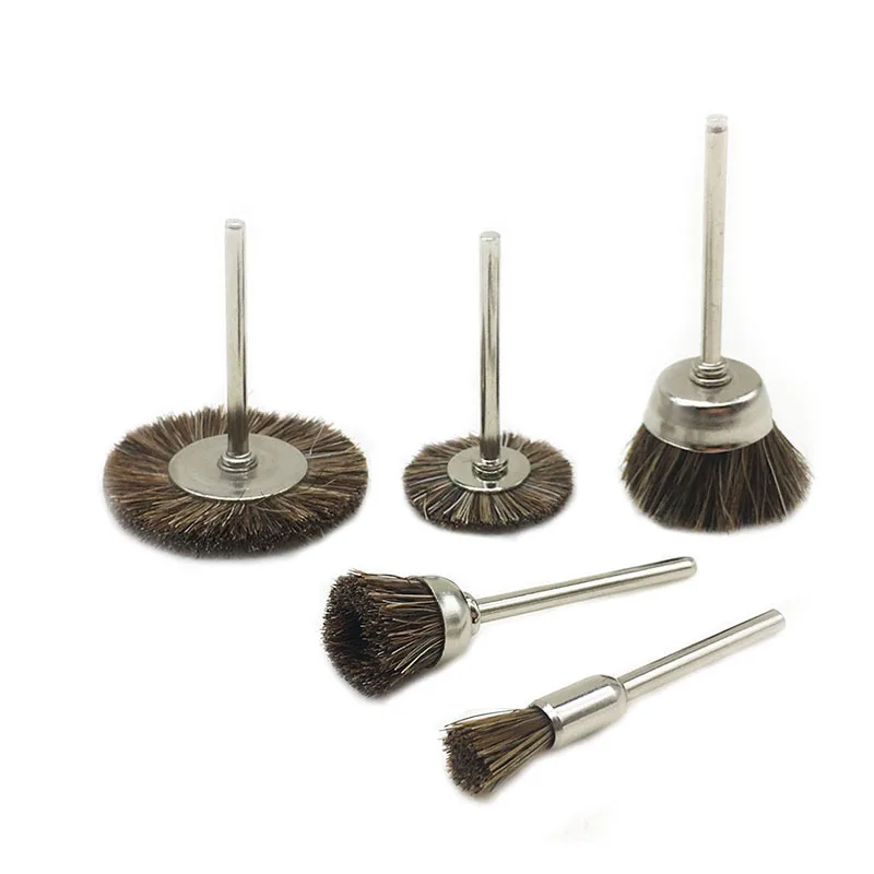 Напрямую от производителя Маленькая свинья щетина щетка diao mo электрическая шлифовка 3 мм с ручкой щетина кисть для полировки круг