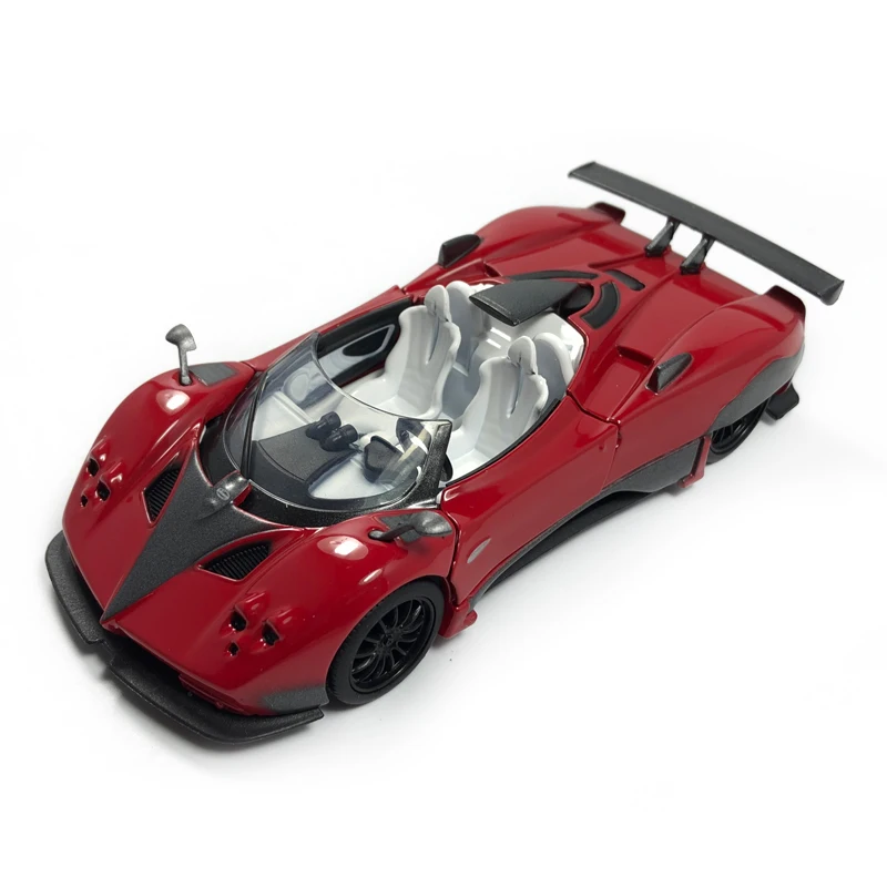 HOMMAT 1:36 Pagani Zonda суперкар красная модель автомобиля из металлического сплава 1/36