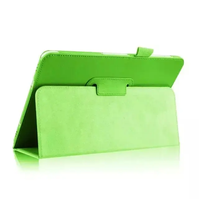 Premium Folio Soft Leather Stand Holder Tablet Case - Full Body Protective Cover