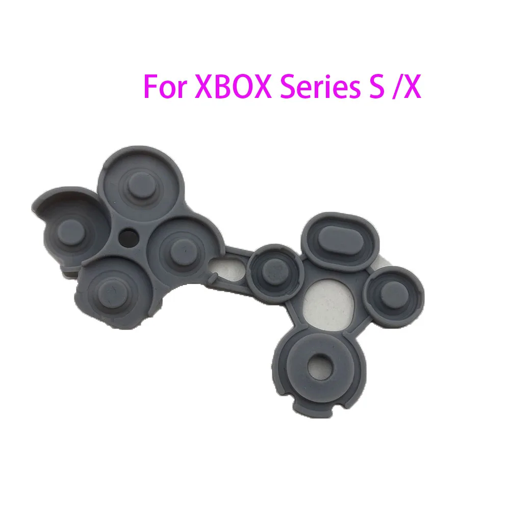 XBOX 시리즈 S / X 컨트롤러 용 30PCS Xbox One 및 S /X 용 전도성 접촉 버튼 D 패드 패드 XBOX ONE Elite 1 용 고무 패드