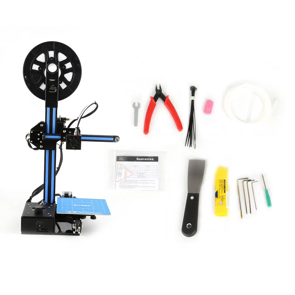 

3D Printer Pulley Version Linear Guide DIY Kit 3D Printing Machine Large Printing Size Metal Printer With Filament