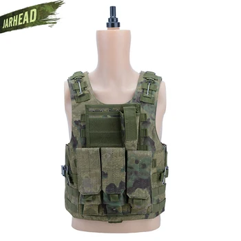 

11 Color Camouflage Tactical Vest Multifunctional Hunting Vest PUBG/CS field Game Paintball Vest Military protective Equipment