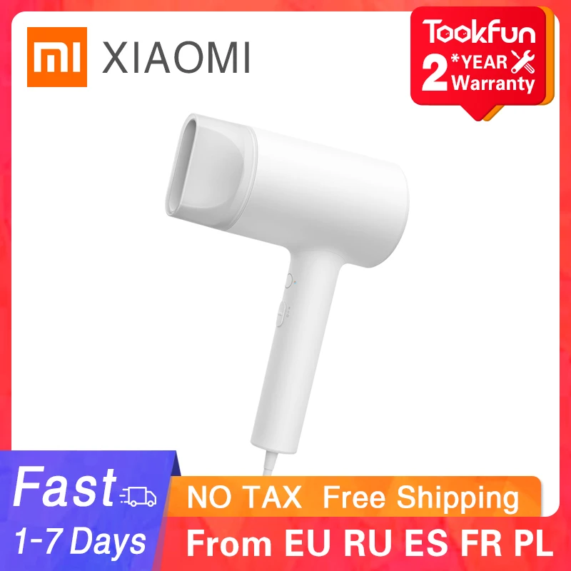 XIAOMI MIJIA воды литий ионный фен для домашнего 1800W Nanoe Уход за волосами Анион