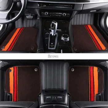 

car floor mat for volkswagen touareg polo sedan passat b3 caddy tiguan tiguan golf beetle car accessories