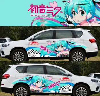 

LEFT SIDE Car Modification Stickers HD Inkjet Engraving Cartoon Anime Car Waterproof Sunscreen Decorative Car Stickers