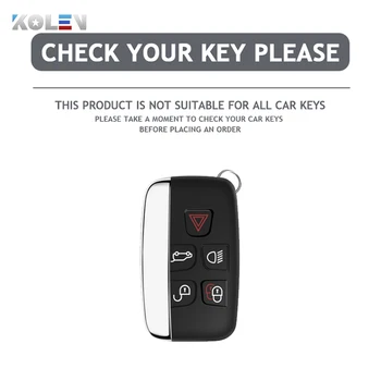 TPU Car Remote Key Case Cover Shell per Land Rover Range Rover Sport Evoque Freelander Velar Discovery 4 Jaguar XE XJ XF Guitar - TPU Car Remote Key Case Cover Shell per Land Rover Range Rover Sport Evoque Freelander
