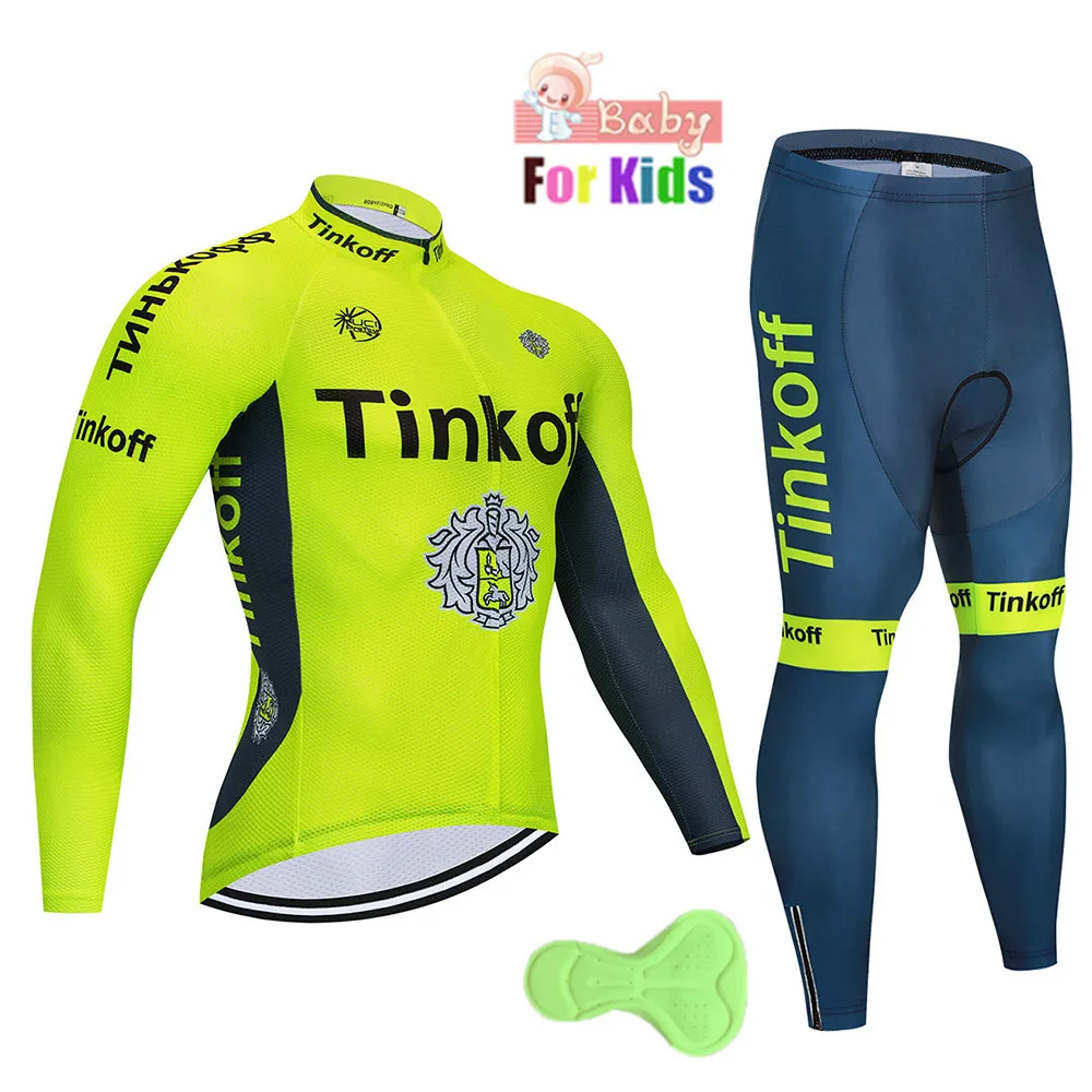 2018 Kids Autumn Babycycling Set Long Sleeves Cycling Jerseys Breathable Bike Clothes Cycle Wear Ropa Maillot Ciclismo Boys | Спорт и