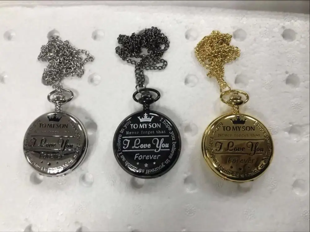 

Forever Pocket Watch with Customized Logo Unisex Quartz Watch