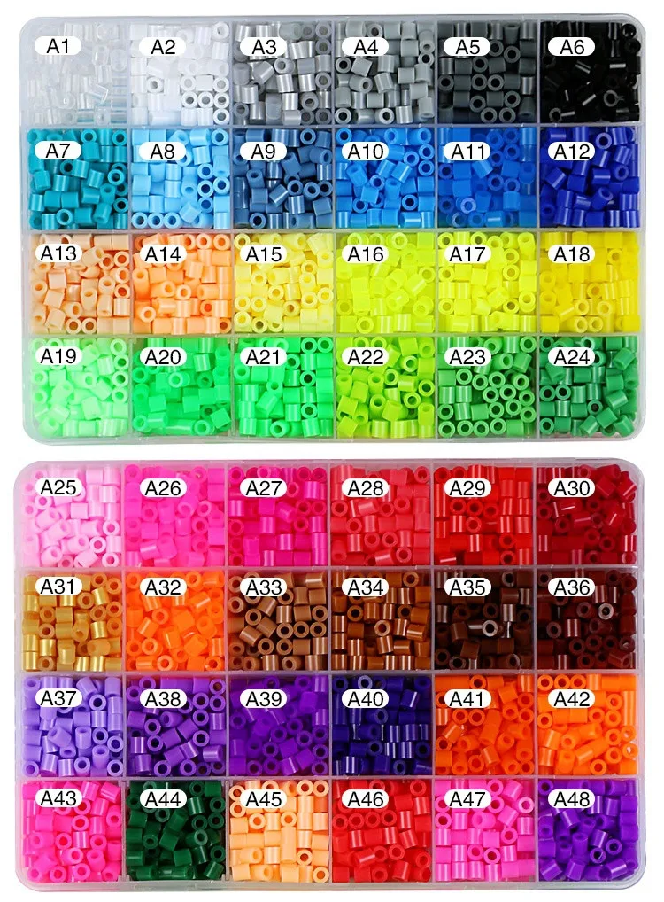 Горячие 250 шт 5 мм бесплатно PP HAMA/PERLER бусины для больших забавных DIY | Украшения и