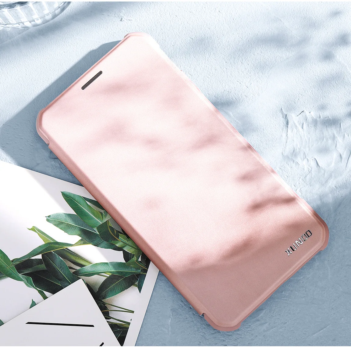 Для iPhone 11 Pro 5,8 чехол Xundd роскошный ударопрочный Pu кожаный+ чехол из ТПУ для iPhone 11 Pro Max чехол для телефона Встроенный магнит - Цвет: rose gold