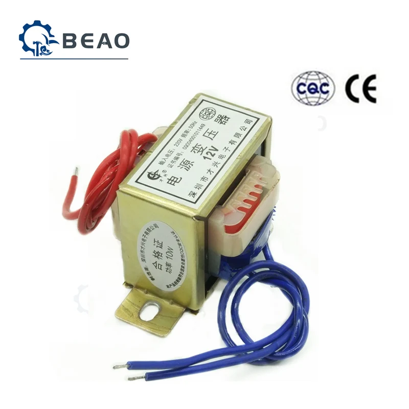 AC 6V 9V 12V 15V18V 24V 36V 48V Output Voltage 10W Copper Core Input 220V/380V Single/Dual EI48 Power Transformer | Строительство и