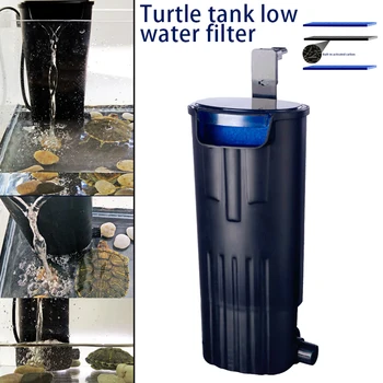 

Aquarium Turtle Low Water Filter Pumps Fish Tank Waterfall Water Circulation LAD-sale