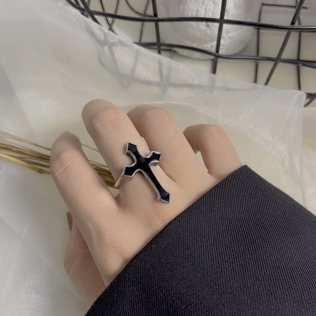 Punk Finger Rings 3pcs/set Minimalist Smooth Gold/Black Geometric Metal Rings for Women Girls Party Jewelry bijoux femme