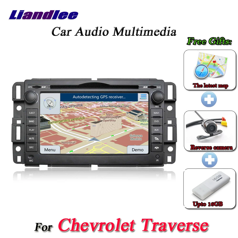 Автомагнитола Liandlee для Chevrolet стерео видеокамера Wi Fi Mirror Link DVD плеер GPS навигация