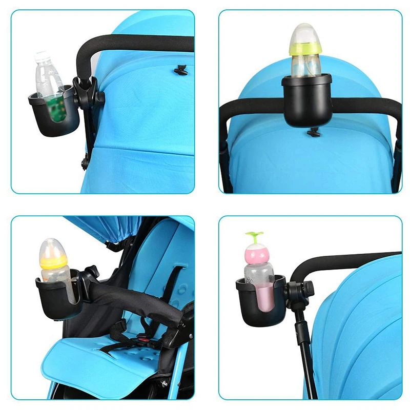

Universal Cup Holder Cup Holder Large Diameter Design Cup Holder Suitable for Bottles with Handles Rotating Cup Holder for Baby