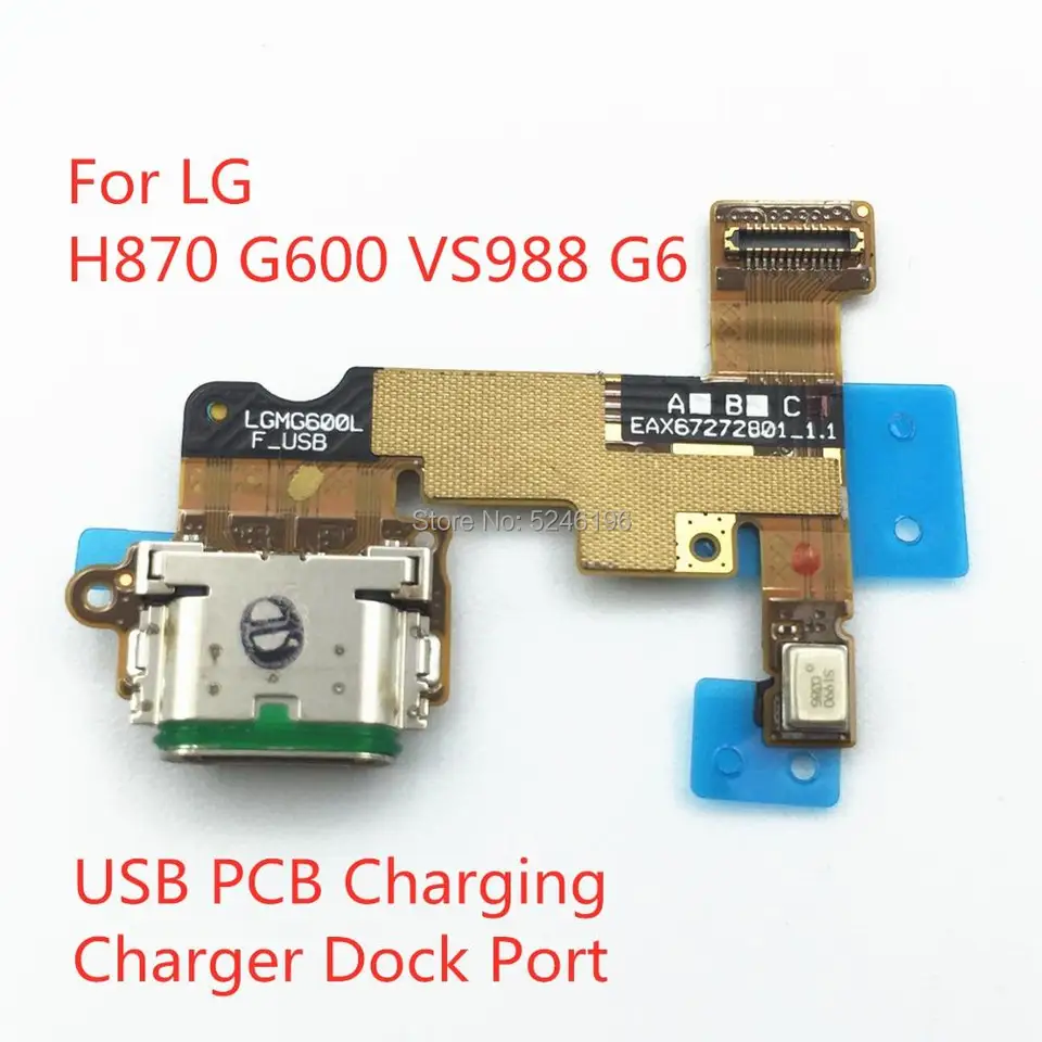 Cavo Flessibile USB Type C Per LG G6 - Con Connettore Di Ricarica E Microfono | Modulo Dock - Foto 2