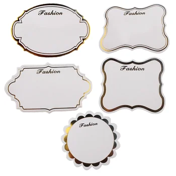 

1 Pack/10pcs Bronzing Manicure Display Card Precise Manicure Color Display Card Convenient Nail Color Showing Card (White)